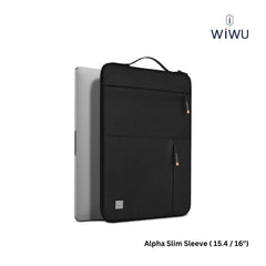 WIWU - Alpha Slim Sleeve Laptop Bag (15.4"/16") - Black