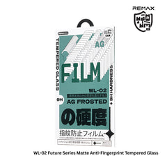 REMAX - WL-02 Future Series Matte Anti-Fingerprint Tempered Glass - iPhone 13 (6.1")