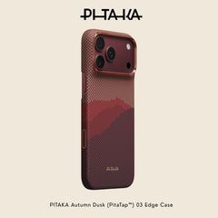 PITAKA - Autumn Dusk 03 Edge Case For iPhone 18 Pro - Over The Horizon 2.0