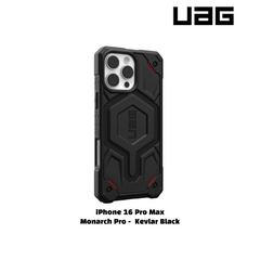 iPhone 16 Pro Max >> UAG MONARCH PRO Series Carbon Fiber Case - Kevlar Black