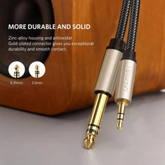 UGREEN - AV127 3.5MM TO 6.35MM TRS Stereo Audio Cable (3M)