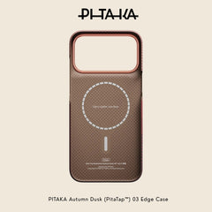 PITAKA - Autumn Dusk 03 Edge Case For iPhone 18 Pro - Over The Horizon 2.0