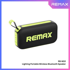 REMAX - RB-M10 Lighting Portable Wireless Bluetooth Speaker (20W) - Black