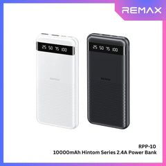 REMAX - RPP-10 Hintom Series 10000mAh Fast Charging Power Bank (2.4A) - White