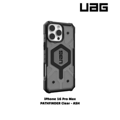 iPhone 16 Pro Max >> UAG PATHFINDER Series Clear Magsafe Case - Ash