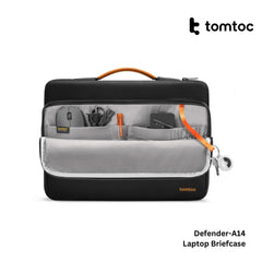 TOMTOC - Defender-A14 Laptop Briefcase ( 15.6 Inch ) - Black