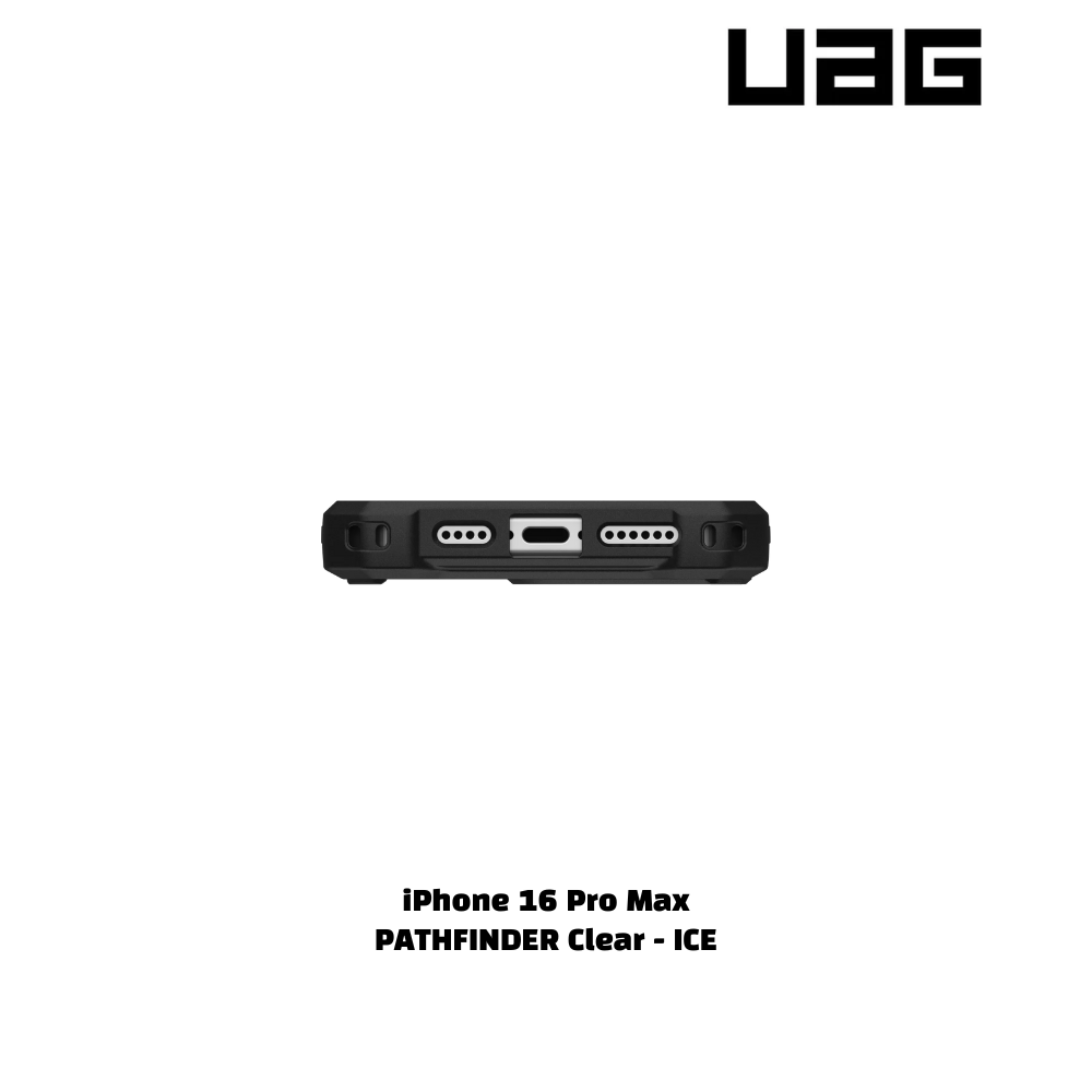 iPhone 16 Pro Max >> UAG PATHFINDER Series Clear Magsafe Case - Ice