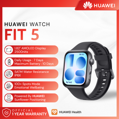 HUAWEI - Watch Fit 5 Smart Watch - Black