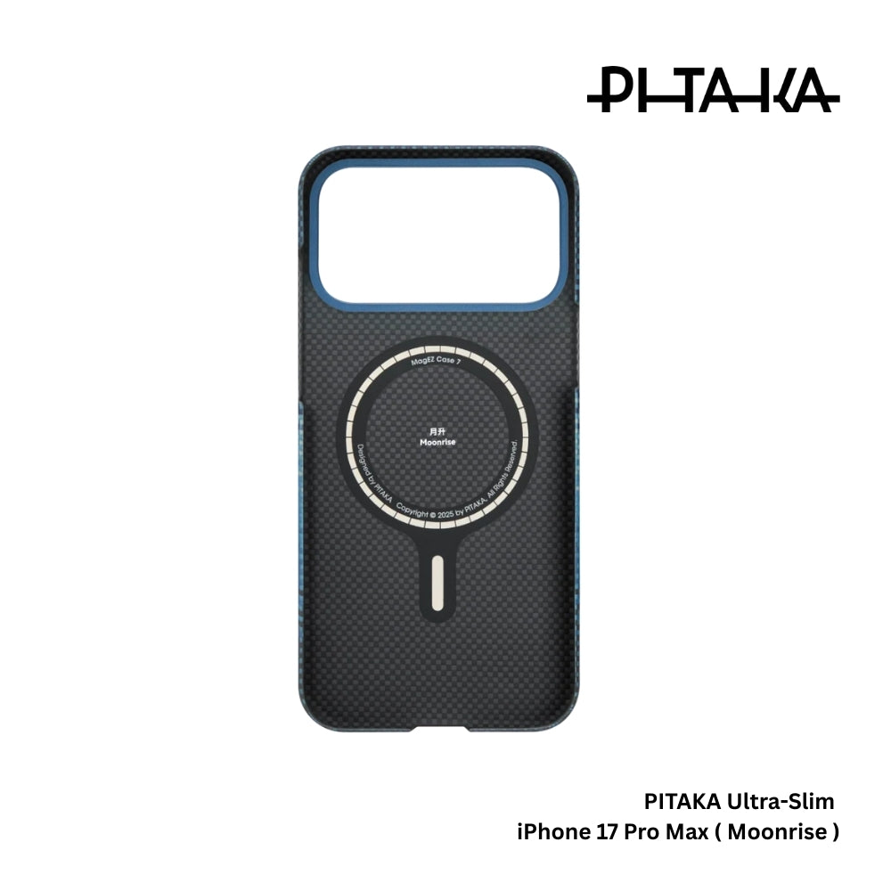 PITAKA - Ultra-Slim Case For iPhone 17 Pro Max - Moonrise