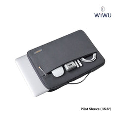 WIWU - Alpha Slim Sleeve Laptop Bag (15.6") - Black