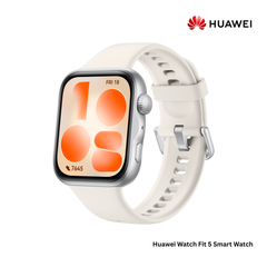 HUAWEI - Watch Fit 5 Smart Watch - White