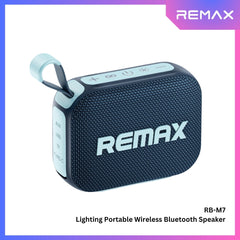 REMAX - RB-M7 Lighting Wireless Portable Bluetooth Speaker - Blue