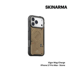 Skinarma - Vigor Magsafe Case For iPhone 17 Pro Max - Stone