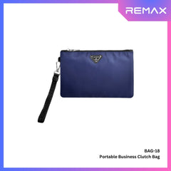 REMAX - BAG-18 Portable Business Clutch Bag - Blue