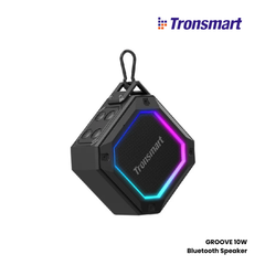 TRONSMART Element Groove 10W Portable Wireless Bluetooth Outdoor Speaker - Black