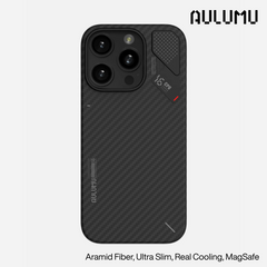 iPhone 16 Pro Max >> AULUMU A16 Aramid Fiber Case - Black