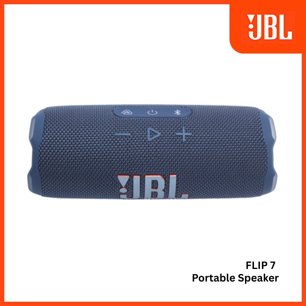 JBL - FLIP 7 Portable Bluetooth Speaker - Blue