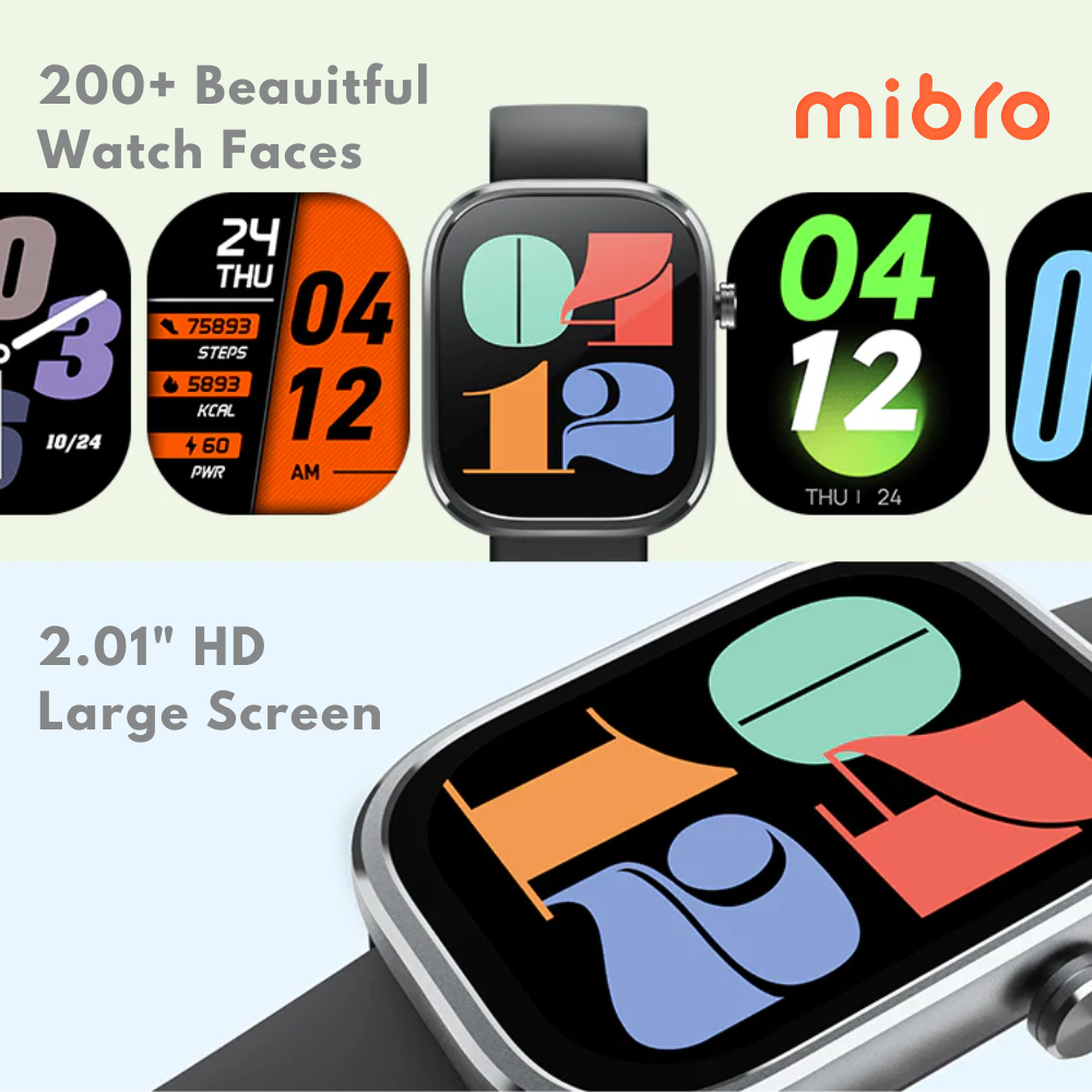 Mibro - Smart Watch C4 - Silver