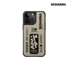 Skinarma iPhone 15 Pro Max Spunk (Mag-Charge + Grip-Stand) Case (Beige)