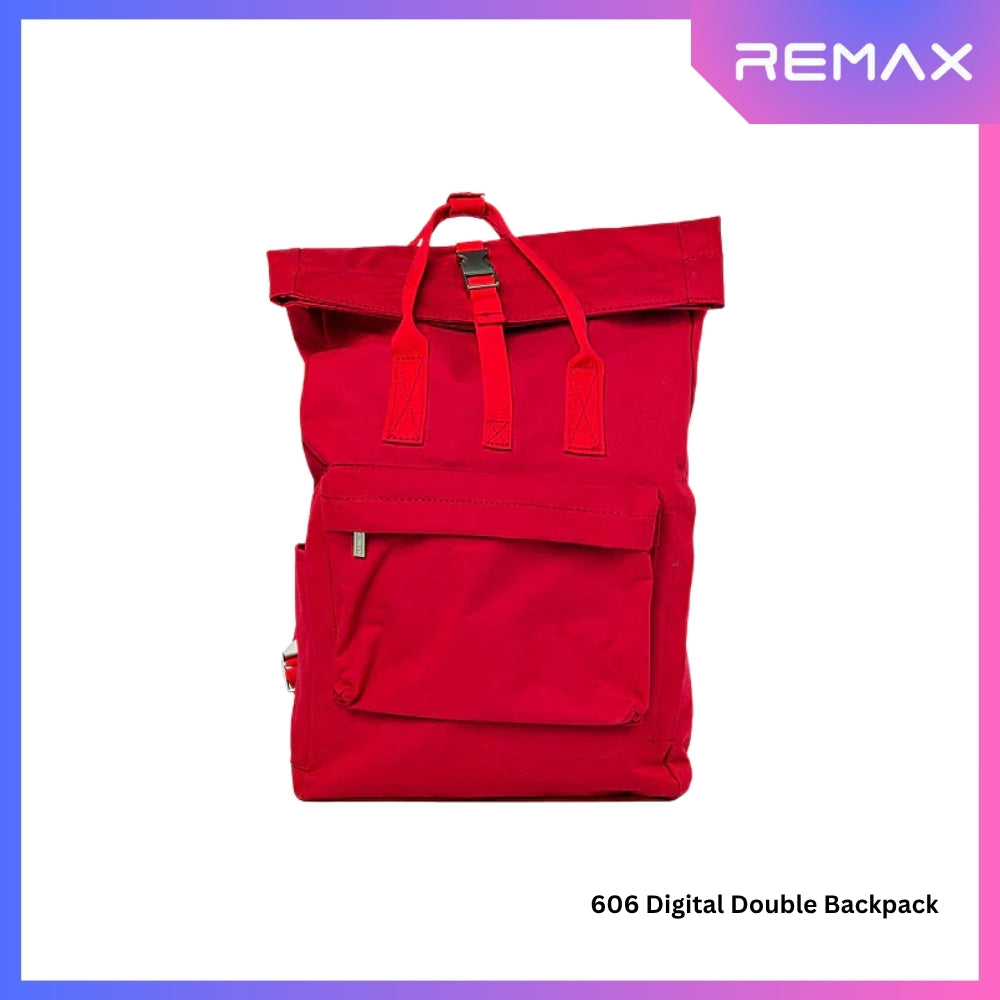 REMAX - 606 Digtal Double Backpack - Red