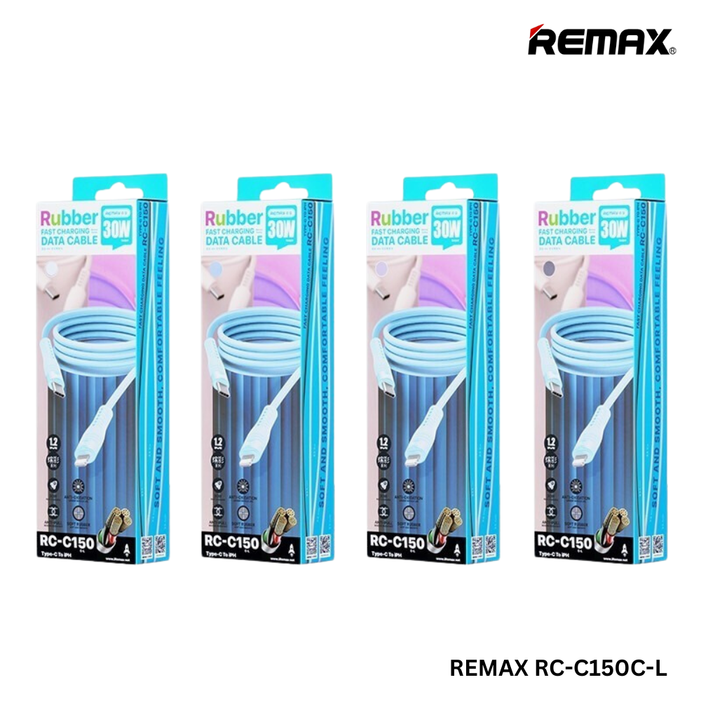 REMAX RC-C150 C-L Bintrai Series 3A Fast Charging Data Cable Type-C to Lightning (1.2M)(30W)