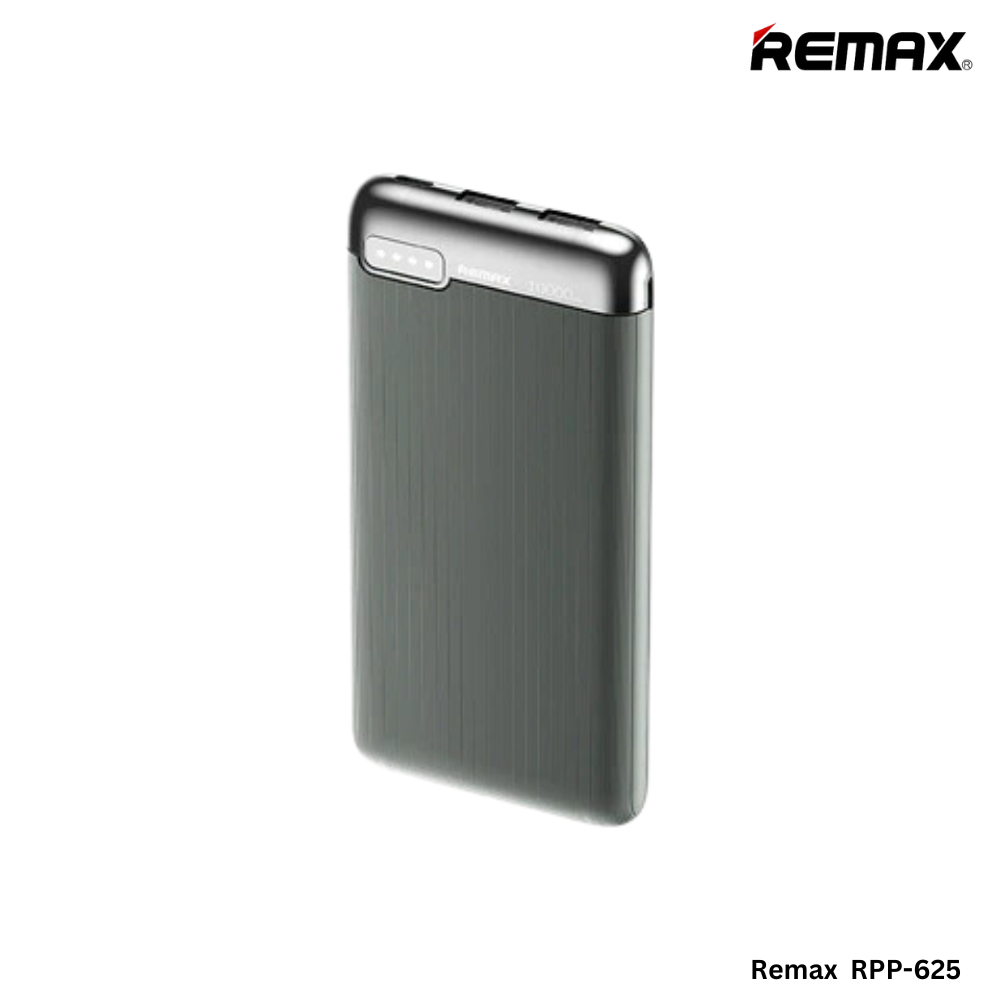 REMAX RPP-625 10000mAh RUINAY SERIES 2.1A FAST CHARGING POWER BANK (INPUT-TYPE-C/MICRO) (OUTPUT-USB 1/2) Power Bank (2.0A)