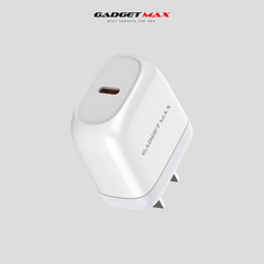 GADGET MAX - GM2023 Single Type-C Fast Charger ( 20W ) - White