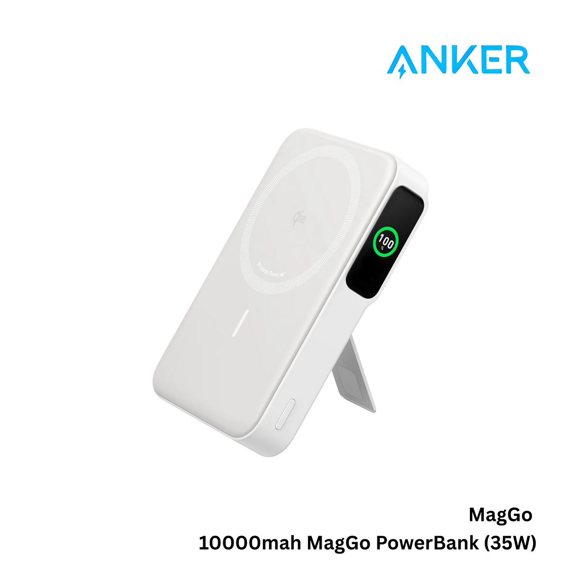 ANKER - MagGo 10000mah Magsafe Power Bank (35W) - White