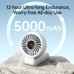JisuLife - Handheld Fan Life 7 ( 5000mAh ) - Black