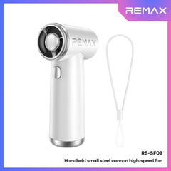 REMAX - RS-SF09 Handheld Cannon High Speed Fan (2500mAh) - White