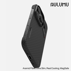 iPhone 16 Pro Max >> AULUMU A16 Aramid Fiber Case - Black