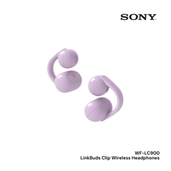 SONY - WF-LC900 LinkBuds Clip Wireless Earbuds - Purple
