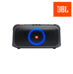 JBL Partybox On-The-Go Portable party speaker with built-in lights and wireless mic