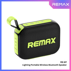 REMAX - RB-M7 Lighting Wireless Portable Bluetooth Speaker - Black