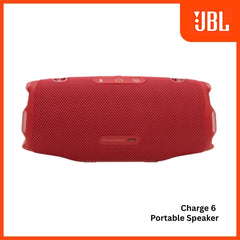 JBL - Charge 6 Portable Bluetooth Speaker - Red