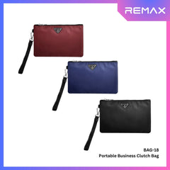 REMAX - BAG-18 Portable Business Clutch Bag - Red