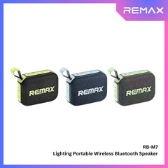 REMAX - RB-M7 Lighting Wireless Portable Bluetooth Speaker - Black