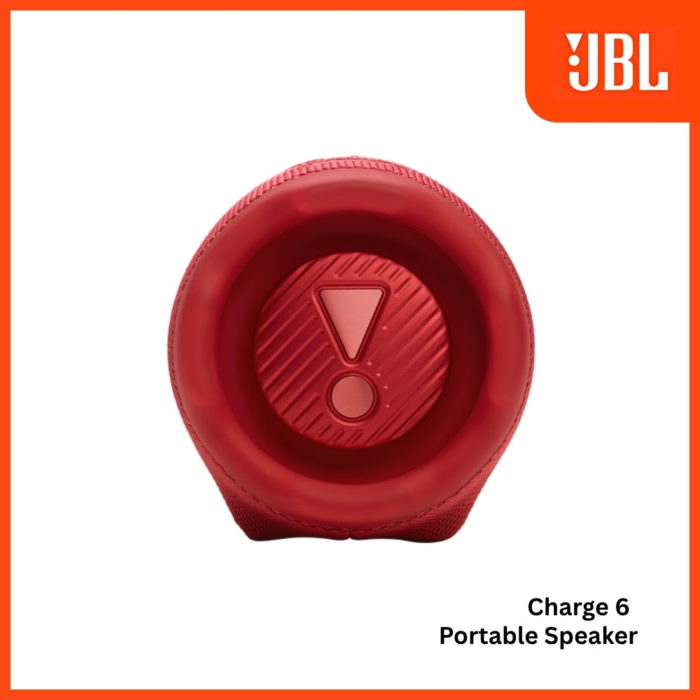 JBL - Charge 6 Portable Bluetooth Speaker - Red