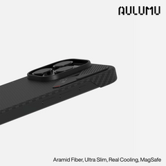iPhone 16 Pro Max >> AULUMU A16 Aramid Fiber Case - Black