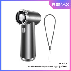 REMAX - RS-SF09 Handheld Cannon High Speed Fan (2500mAh) - Tarnish