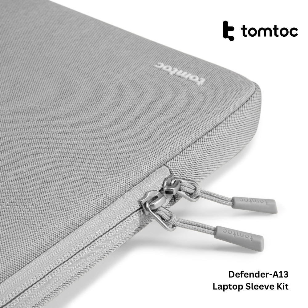 Tomtoc - Defender-A13 Laptop Sleeve Kit ( 14 Inch ) - Dark Grey