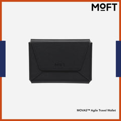 MOFT - MOVAS™ Agile Travel Wallet - Jet Black