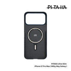PITAKA - Ultra-Slim Case For iPhone 17 Pro Max - Milky Way Galaxy