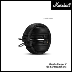 Marshall Major 5 On-Ear Bluetooth Headphone - Black