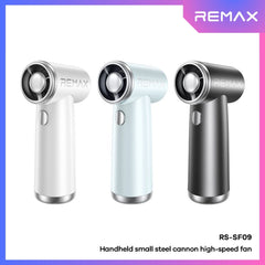 REMAX - RS-SF09 Handheld Cannon High Speed Fan (2500mAh) - White
