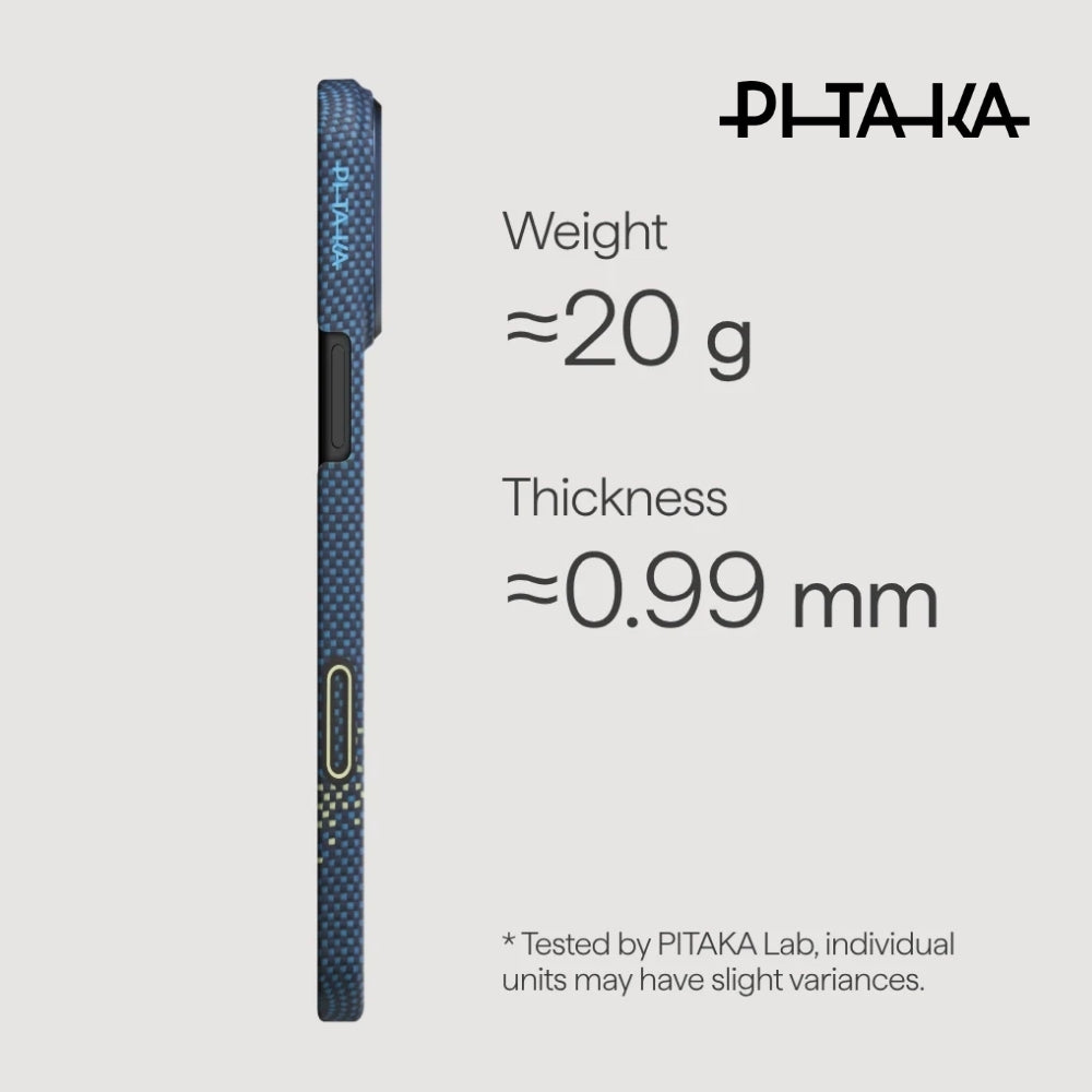 PITAKA - Ultra-Slim Case For iPhone 17 Pro Max - Milky Way Galaxy