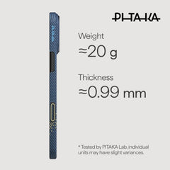 PITAKA - Ultra-Slim Case For iPhone 17 Pro Max - Milky Way Galaxy