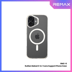 REMAX - RMC-8 iPhone 17 Case ( Ruilian Naked Series ) - Silver