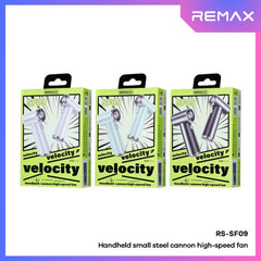 REMAX - RS-SF09 Handheld Cannon High Speed Fan (2500mAh) - White