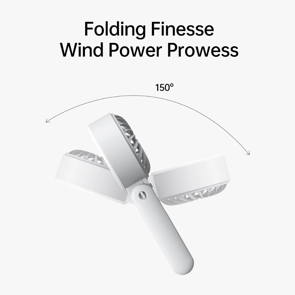 JisuLife - Handheld Fan Life 7 ( 5000mAh ) - Black